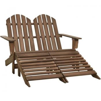Silla de Jardín Torana en Madera de Abeto para Dos