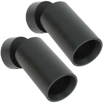 Illuminazione Jefferson Black GU10 Pair