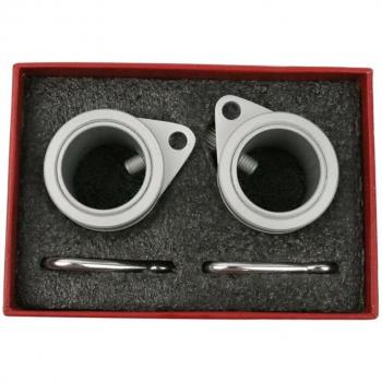 Set de 2 Asta de Aluminio para Bandera con Aros