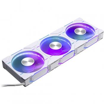 Phanteks D30 PWM Reverse Airflow D-RGB Gehäuselüfter 120mm, Weiß (3er Pack)