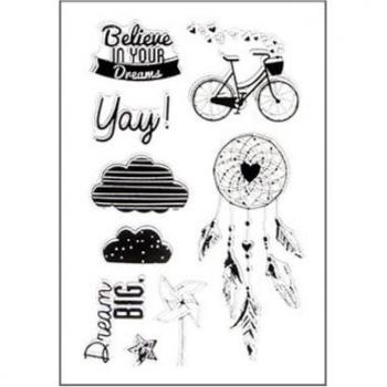 Clear Silicone Rubber Stamp