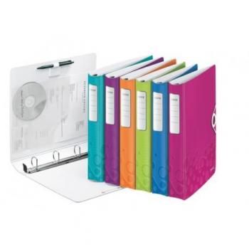 Carpeta Leitz WOW Polifoam 4 Anillas D 30 mm