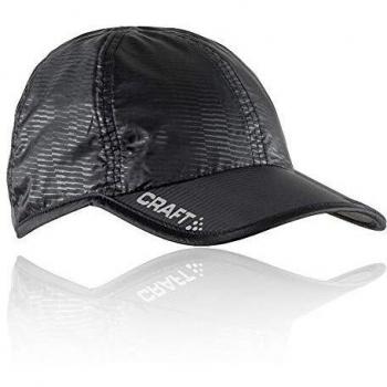 Casquette de Running Craft UV Mixte Adulte, Noir, Taille Unique