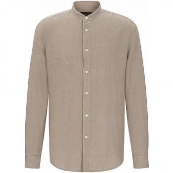 DRYKORN TAROK Leinenhemd beige Regular Fit L