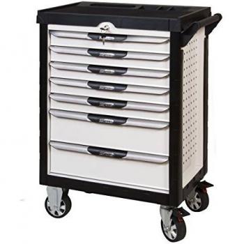 Mueble de Almacenamiento KS TOOLS Blanco 7 Secciones