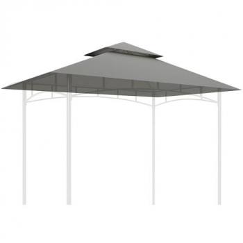 Toit de rechange pour tonnelle 2,4 x 1,5 m haute densité