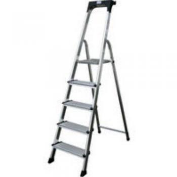 Comfort Aluminium Steps 5-Tread Silver