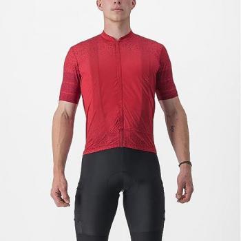 Castelli Unlimited Terra Short Sleeve Maglia Rosso