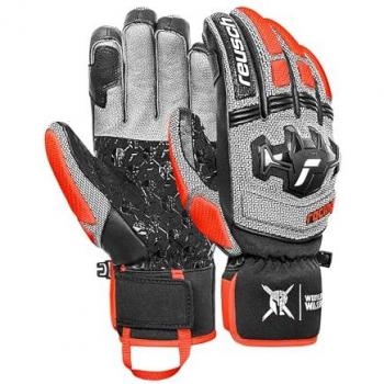 REUSCH Worldcup Warrior SC Skihandschuhe für Damen, Größe 8,5, grau