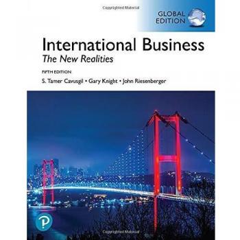 International Business: The New Realities, Global Edition