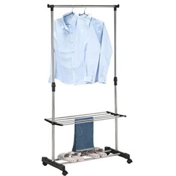 Organizador de Ropa con Ruedas y Diseño Moderno
