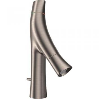 Lavabo mitigeur 2‑poignées Hansgrohe Axor Starck à tirage en inox