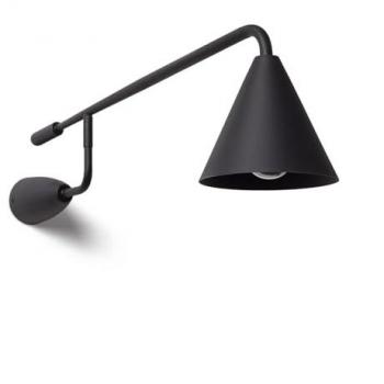 Pilar de Luz Ledkia Odyssey Negro en Acero