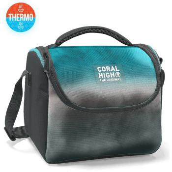 Coral High Kinder Lunchbox Batik Türkis Grau