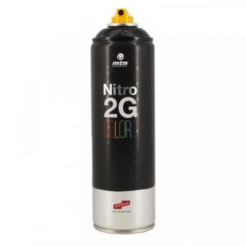 Spray de Pintura Nitro 2G Negro Mate 500ml