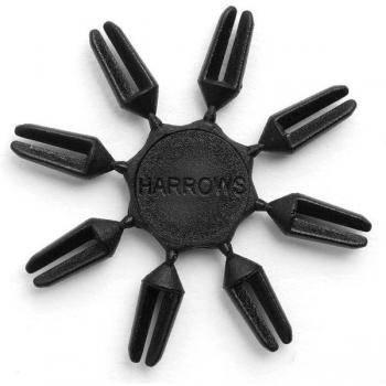 Protector Plumas Negro Harrows Flights Saver 8 uni