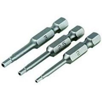 Wolfcraft Set di 3 inserti lunghi di sicurezza