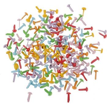 Attaches Brads Mini 600x – Couleurs Variées, Artisanat