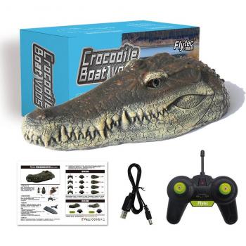 Wasserspaß Krokodil RC Boot