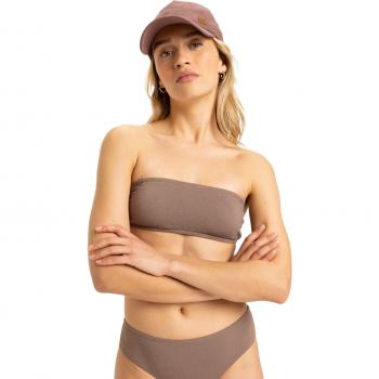 Roxy Damen Bikini-Top Lasca, Bandeau-Stil, XL, in Pink