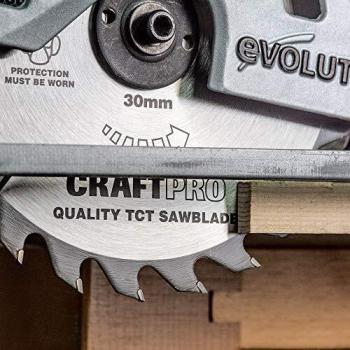 Trend CRAFTPRO Wood Cutting Saw Blade 230mm 24T 30mm