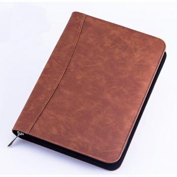 Kawaii A5 Faux Leather Notebook Folder with Calculator