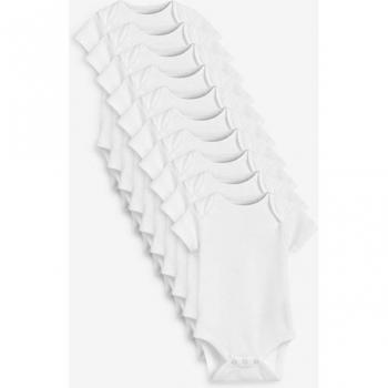 Pure Cotton Babybodys Kurzarm 10 Stück