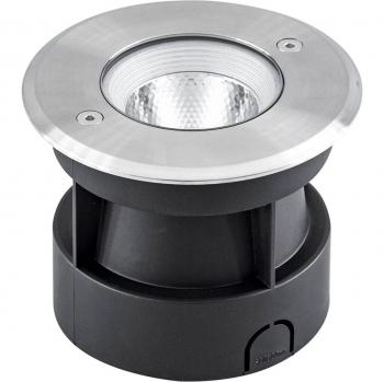 Lampada LED rotonda da incasso a pavimento Meerkat, 10°
