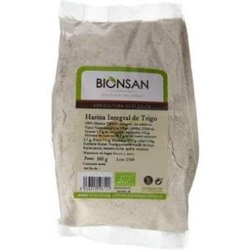 Bionsan Harina De Trigo Integral Bio 500 G