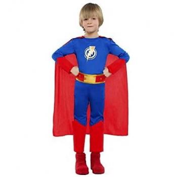 Disfraz de Superhéroe Rayo para Niños 5-6 Años