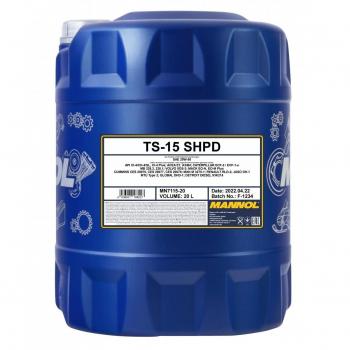 Mannol Ts‑15 SHPD 20W‑50 20I Huile moteur pour SMART Fortwo I Coupe