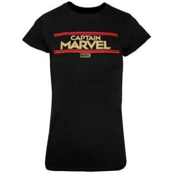 Captain Marvel Ladies' Logo Shirt