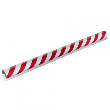 Profil de protection d'angle A+ 1 m, rouge et blanc réfléchissant