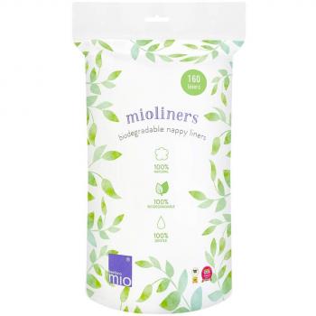 Mioliners Naturwindelvlies – 160‑Packung