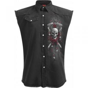 Camisa sin mangas negra para ciclistas unisex Dotd