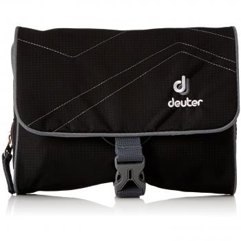Deuter Kulturtasche „Black‑Titan“ (Wash Bag I) – 16 × 19 × 3 cm