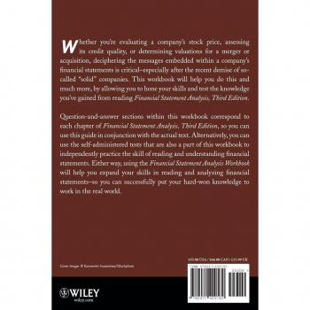 Financial statement analysis workbook paperback