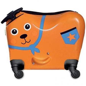 Oops RIDE-ON TROLLEY CAVALCABILE ORSO 2anni+ (ARANCIO)