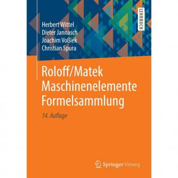Roloff/Matek Maschinenelemente Formelsammlung