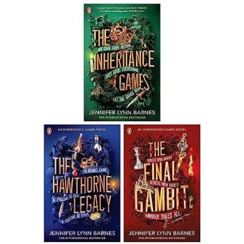 Penguin The Inheritance Games Series 3 Books Collection Set By Jennifer Lynn Barnes (The Inheritance Games, The Hawthorne Legacy & The Final Gambit)