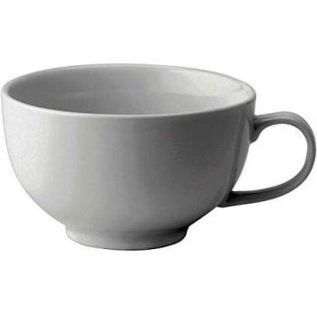 Utopia Anton Black Fine China Continental Bowl Cup