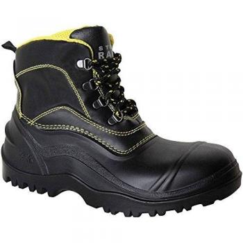 Bottines de travail S5 L+D STOPRAIN avec Technologie StopRain Taille 44 Noir/Gris