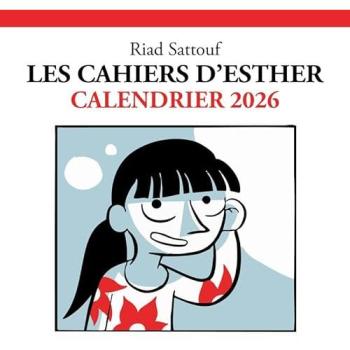 Calendrier 2026 Les Cahiers d'Esther