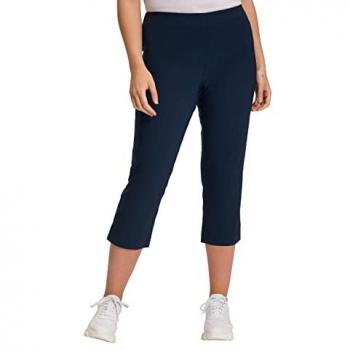 Ulla Popken EasyStretch Blue Capri – Women’s 34