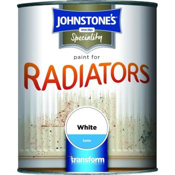 Johnstones Speciality Radiator Paint 750ml Satin White