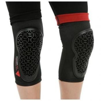 Dainese Scarabeo Kids Ginocchiere nere e rosse
