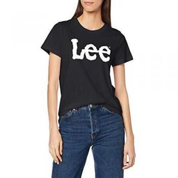 Chemise courte Lee Logo Noir XS pour femmes