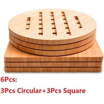 Wooden Kitchen Utensil Insulation Kit (6-Unit)