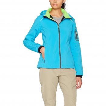 CMP Chaqueta Softshell, Mujer, Turquesa (Caribe/Mint), 36