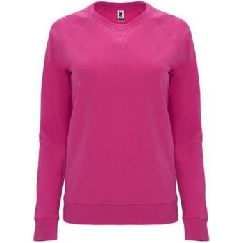 Sudadera mujer ROLY: manga larga, cuello ranglán, diseño canalé – Annapurna